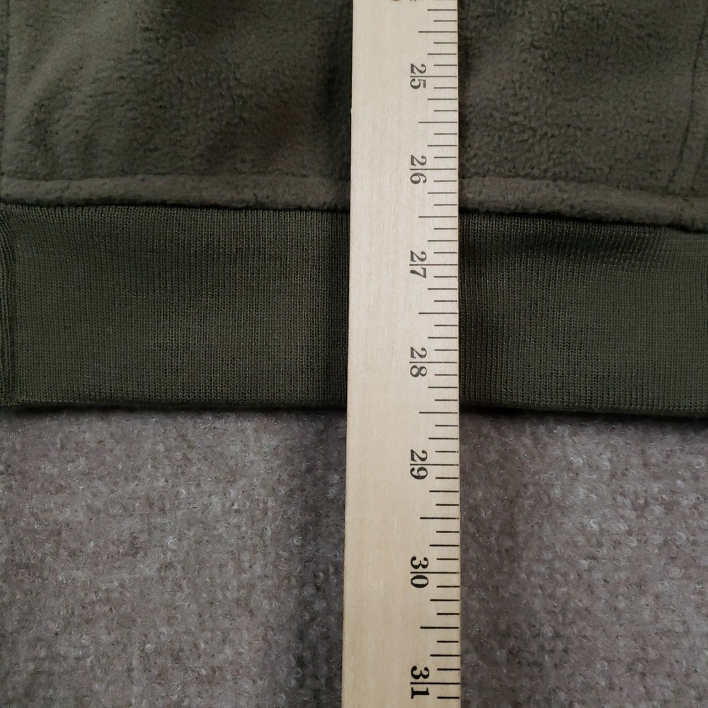 Boyt Harness Company Vest Men 2XL‎ Green Fleece Full Zip Shoulder Patch Shooting - Picture 4 of 12